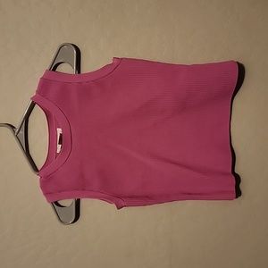 Pink crop top